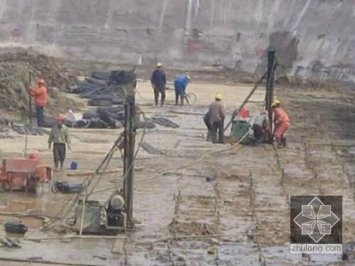 鸡西我公司承建北京房山区水池地基注浆加固工程